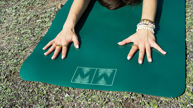 akcesoria do jogi Mata do jogi antypoślizgowa ROOT 4mm Fir, PU + naturalny kauczuk