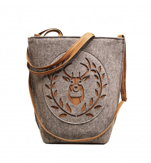 torby XXL shopper bag folk  godło skandynawia