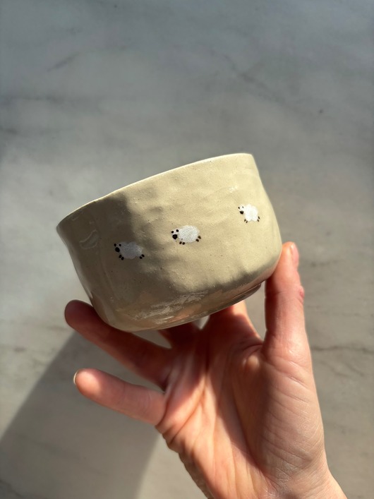 kubki i filiżanki Ceramiczna Czarka do Matchy 275 ml Podhale Czarka w Owieczki