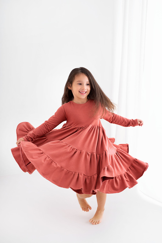 sukienki dla dziewczynki Sukienka  dresowa Pumpkin Sweet