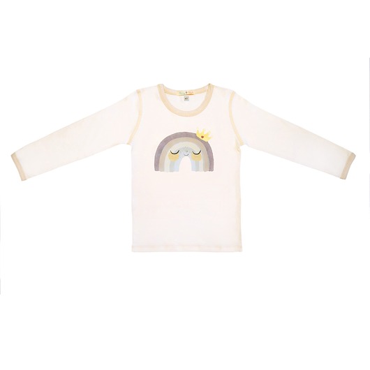t-shirty dla dziewczynki T-shirt dziecięcy z tęczą