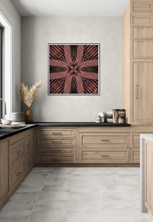 grafiki i ilustracje Mozaika 01, autorski graficzny obraz