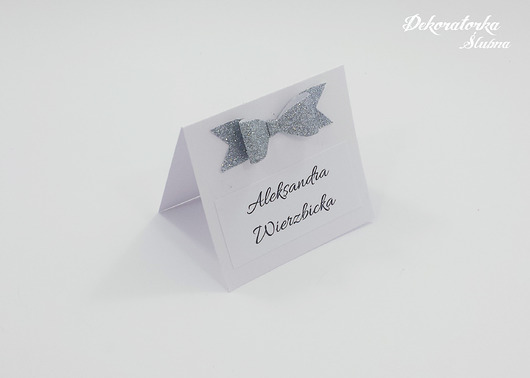 Winietki ślubne "Lorelei" 10 sztuk Papiernik