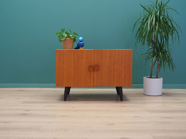 komody i szafki Szafka tekowa, duński design, lata 80, produkcja: Dania