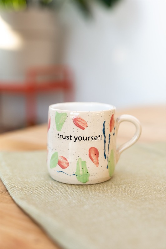 kubki Ceramiczny Kubek 250 ml "Trust yourself"