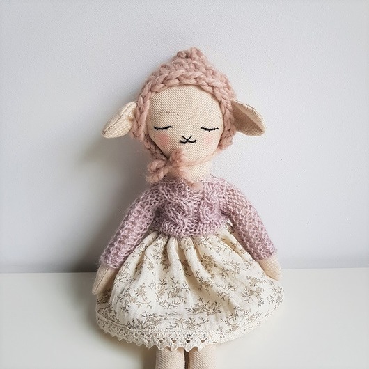 przytulanki dla niemowląt i dzieci Ekologiczna przytulanka owca Pola