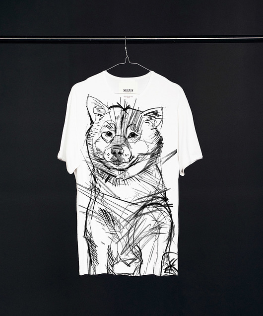 Shiba Inu Dog Men's T-shirt SELVA