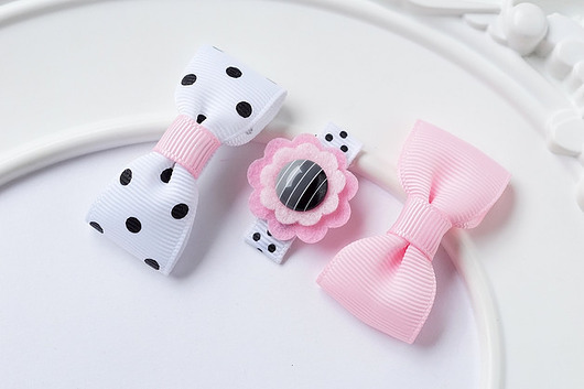 NEW BORN SPINKI DO WŁOSÓW FILIPOLA Pink Love FILIPOLA