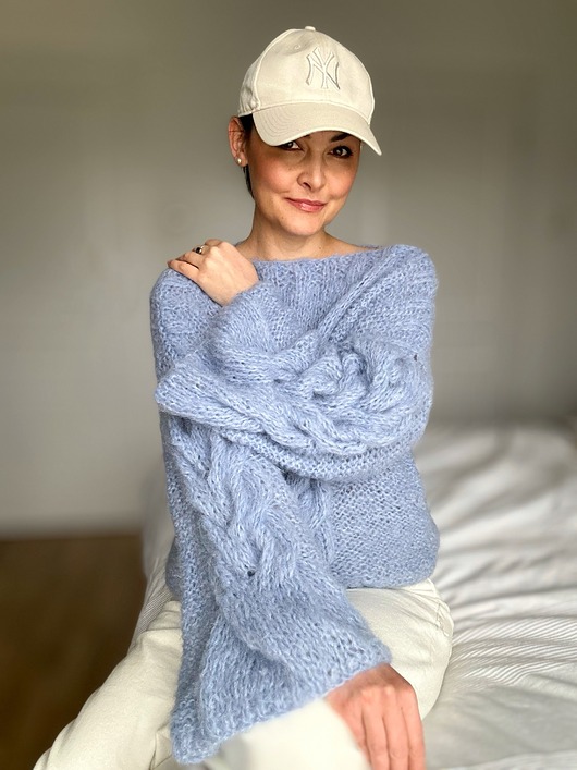 swetry damskie Sweter Ann niebieski