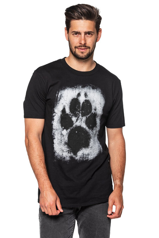 t-shirty męskie T-shirt męski UNDERWORLD Animal footprint