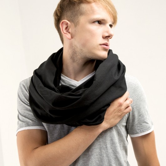 Dzianinowy Komin XXL 2x większy CZERŃ CADOaccessories