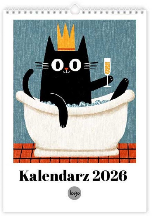 inne Kalendarz 2026 KOTY Z KOTAMI