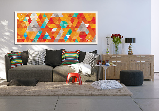 OBRAZ NA PŁÓTNIE - ABSTRAKCJA - 150x60cm NOWdeco