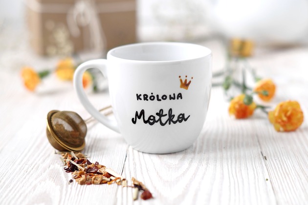 Kubek Królowej Matki Pracownia Faramuszka