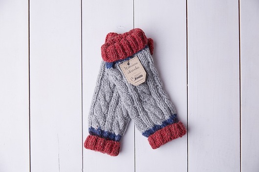 legginsy i getry dla dziewczynki Getry Ocieplacze Zmarznięty Eskimos