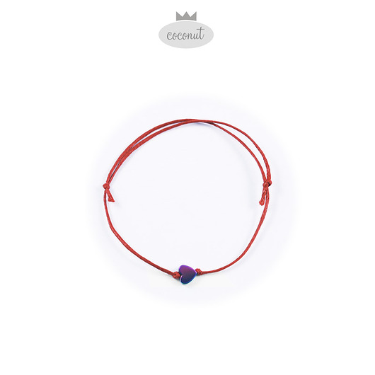 Bransoletka WALENTYNKI LOVE HEM - serduszko COCONUT