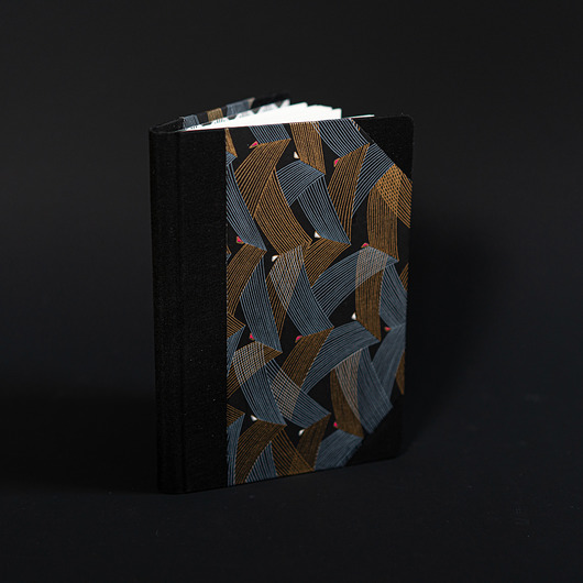 notatniki i albumy Notes w kropki Bullet Journal Czarny