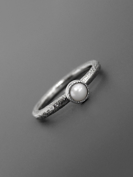 pierścionki srebrne Pierścionek Perła - srebro 925