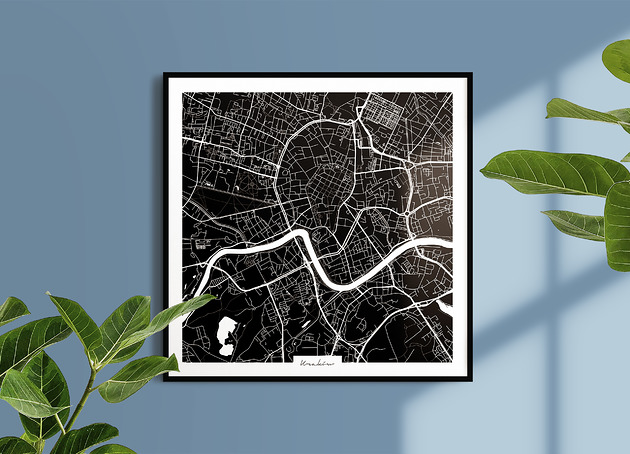 plakaty Plakat Miasto - Kraków
