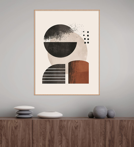 plakaty Geometria natury - Plakat, druk - Minimalizm, Boho, Loft #57