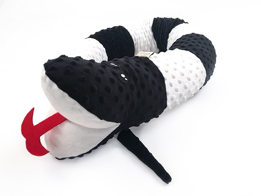 Poduszka MinkySnakeLove Nessy Patchwork