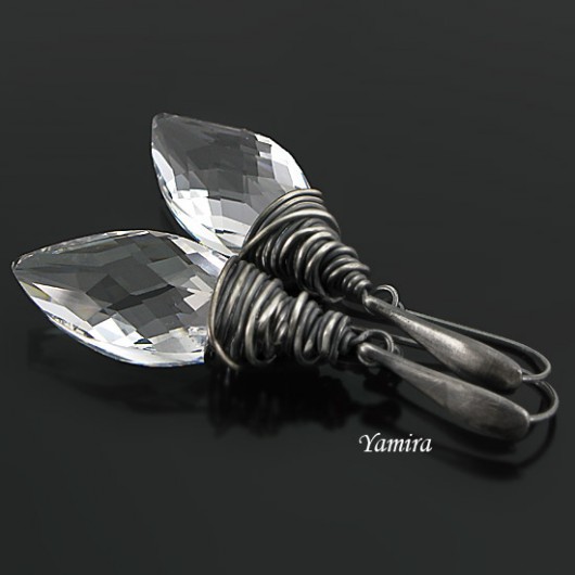 kryształ Swarovski Crystal exclusive (30mm) - kolczyki yamira