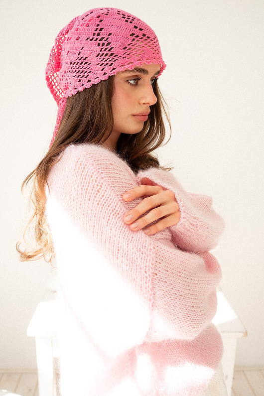 szale damskie Chusta Rose Róż