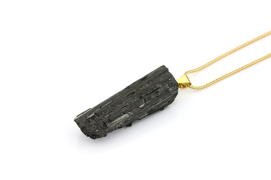 Brazi Colare Turmalin bez pokrycia duży Brazi Druse Jewelry