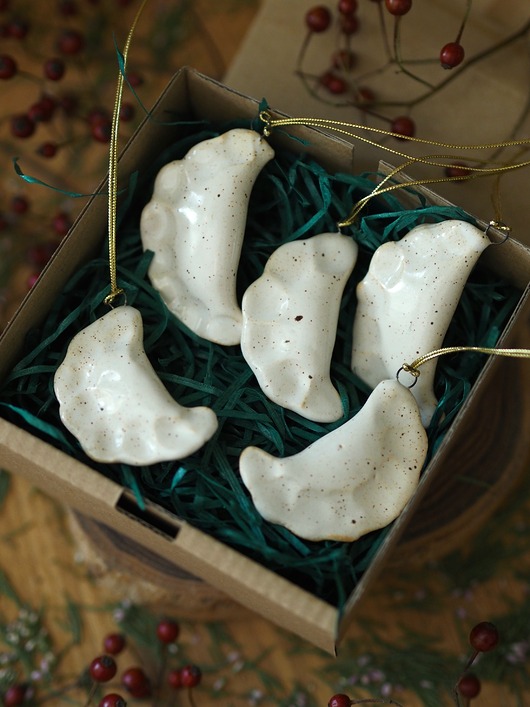 ozdoby choinkowe Pierogi na choinkę