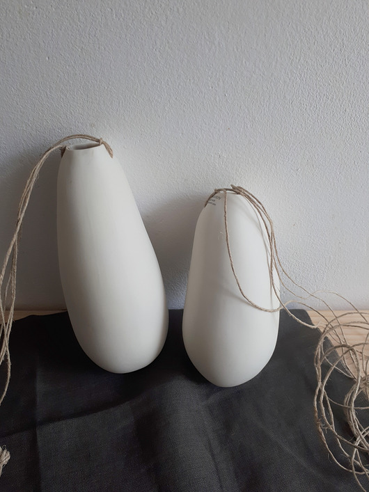 wazon wiszący mały | porcelana naniby