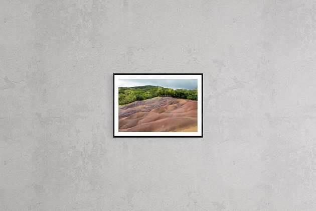 fotografia Seven coloured earth, Mauritius 2016