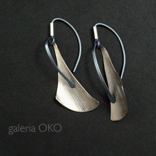 Tytanowe kolczyki galeria OKO