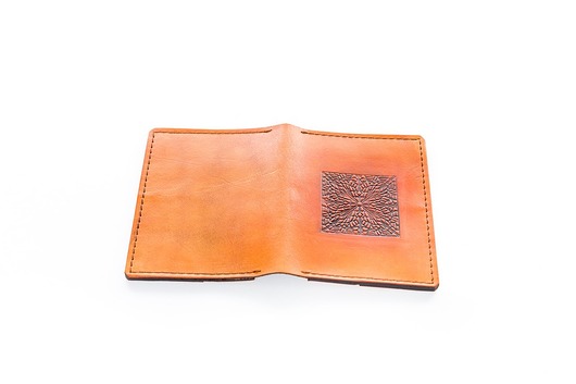Mini portfel, card holder InthLeathercraft