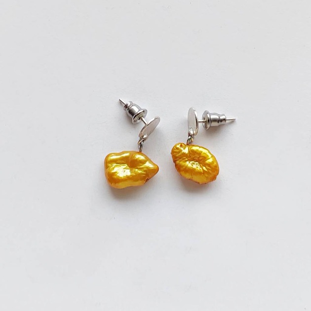 kolczyki z kamieniami Kolczyki OKRĄG