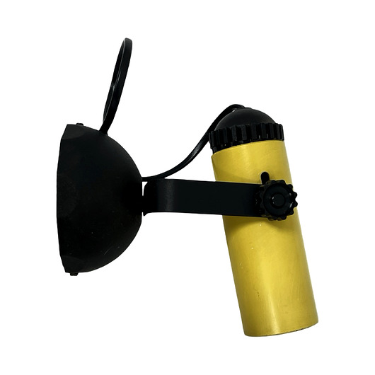 kinkiety Żółta lampa, kinkiet POLAM PIŁA Typ 12, Polska lata 70.