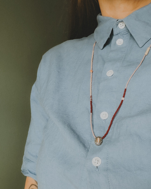 korale Naszyjnik korale boho