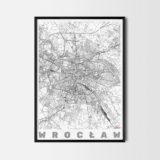 plakaty Plakat Wrocław - CityArtPosters