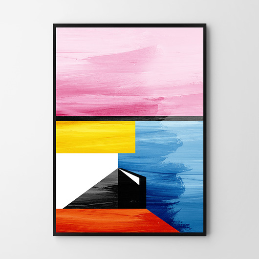plakaty Plakat szalona abstrakcja  - różne formaty