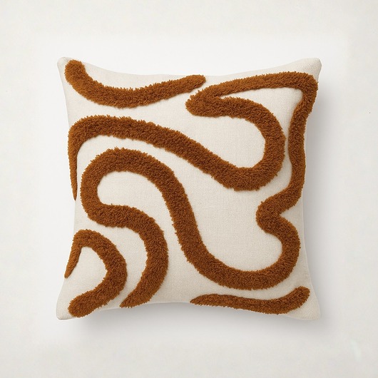 poduszki z grafiką Poszewka dekoracyjna z abstrakcyjnym wzorem