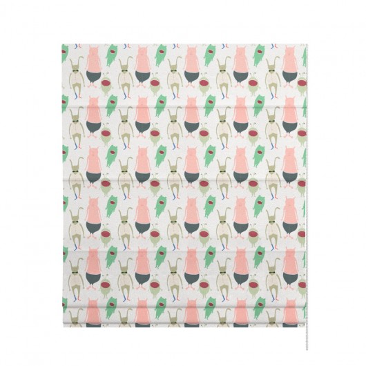 Roleta rzymska Stwory Polly Pattern