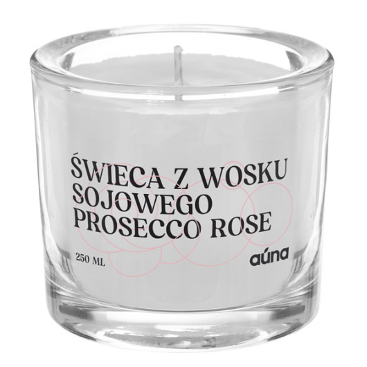 świece zapachowe Świeca sojowa prosecco rose