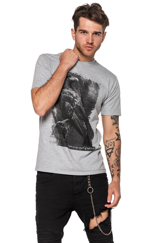 t-shirty męskie T-shirt męski UNDERWORLD Raven