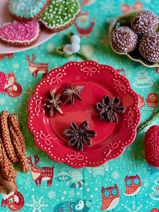 zabawki - inne Szydełkowy cynamon lub anyż