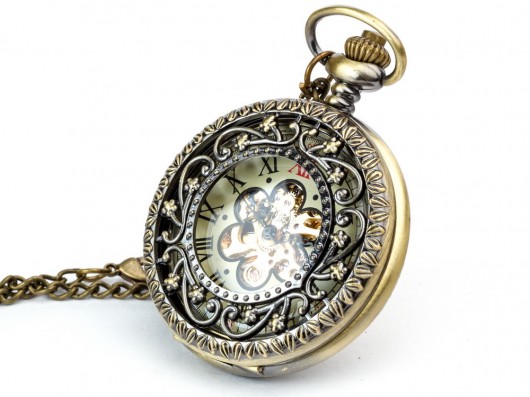 zegarki na łańcuszku Gladiola I - Drobiny Czasu - Zegarek mechaniczny