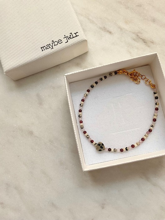 bransoletki z kamieni naturalnych Bransoletka Billy z kamieni i koralików