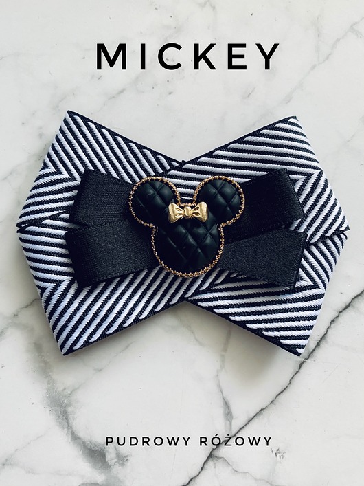 broszki Brosza Black & White MICKEY  Hit! 1szt