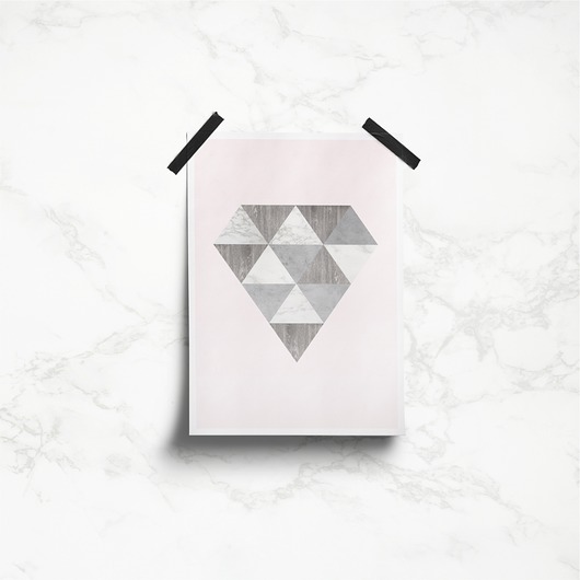 PLAKAT Diamond 30/40 XXXinterjoprint