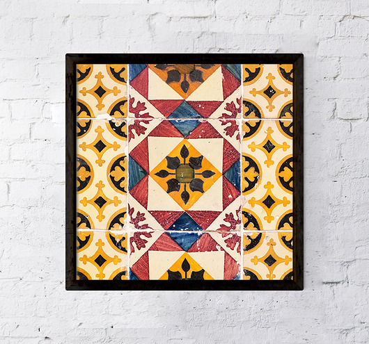 ALFAMA TUNE / S (20x20cm), bez ramki Sun Patterns