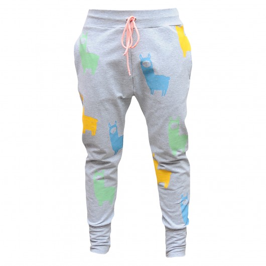 Alpaca Gray Pants Y/T/M marshmallow