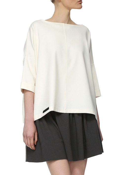 bluzki kimonowe damskie Bluzka ecru YY500217_RAL9016